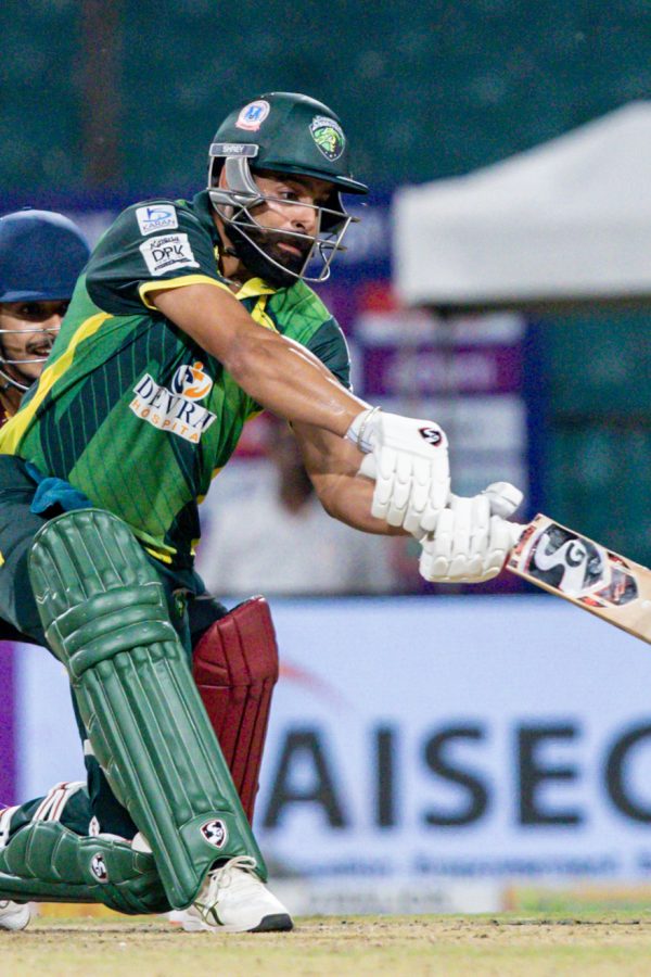 During Match No 21 of Adani MP League T20 2025 played between Chambal Ghariyals and Bundelkhand Bulls held at Shrimant Madhav Rao Scindia Cricket Stadium, Gwalior on 22nd June 2025
 
© Adimazes/MPLeagueT20